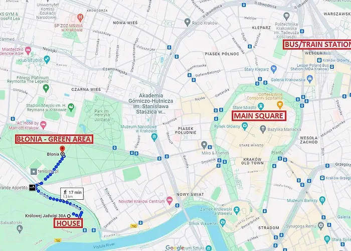 公寓 House With Garden Krolowej Jadwigi Street